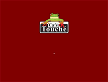 Tablet Screenshot of cafetouche.com
